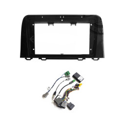10" Android Player Dashboard Installation Kit for Honda CR-V GEN-5 2017-2019 with Plug-and-Play Wire Harness