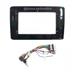 10" Android Player Dashboard Installation Kit for Honda HR-V 2015-2019 with Plug-and-Play Wire Harness