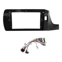 9" Android Player Dashboard Installation Kit for Honda AMAZE 2018-2019 with Plug-and-Play Wire Harness