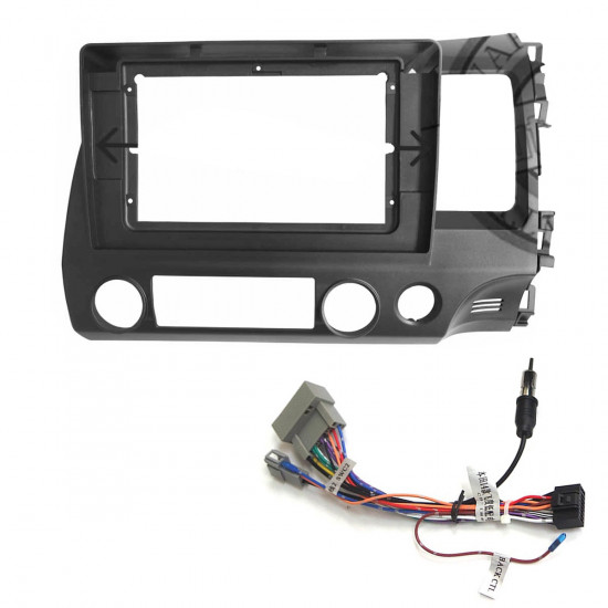 9" Android Player Dashboard Installation Kit for Honda CIVIC FD 2006-2011 with Plug-and-Play Wire Harness 9" Android Player Dashboard Installation Kit for Honda CIVIC FD 2006-2011 with Plug-and-Play Wire Harness