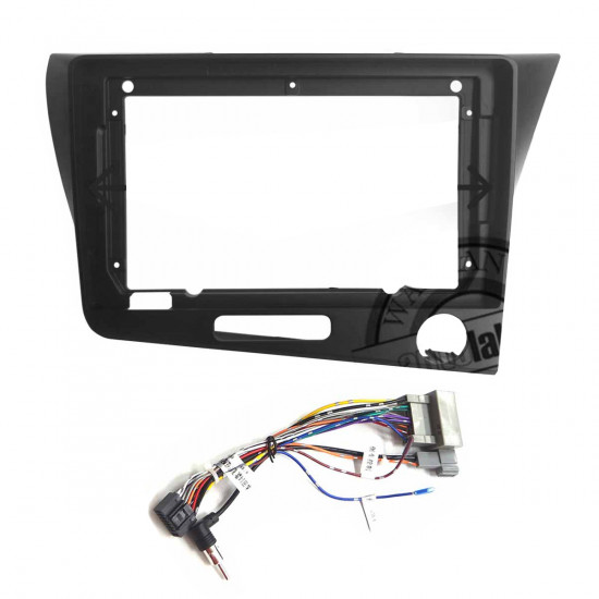 9" Android Player Dashboard Installation Kit for Honda CR-Z 2010-2017 with Plug-and-Play Wire Harness