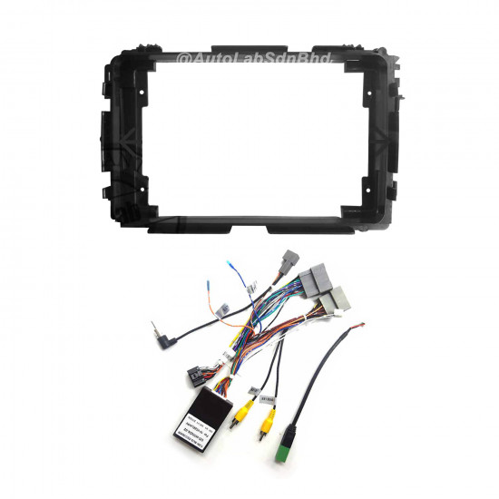 9" Android Player Dashboard Installation Kit for Honda HR-V High Spec (Side Camera) 2018-2020 with Plug-and-Play Wire Harness 9" Android Player Dashboard Installation Kit for Honda HR-V High Spec (Side Camera) 2018-2020 with Plug-and-Play Wire Harness