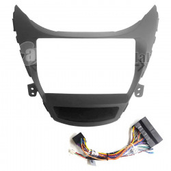 9" Android Player Dashboard Installation Kit for Hyundai ELANTRA 2012-2013 with Plug-and-Play Wire Harness