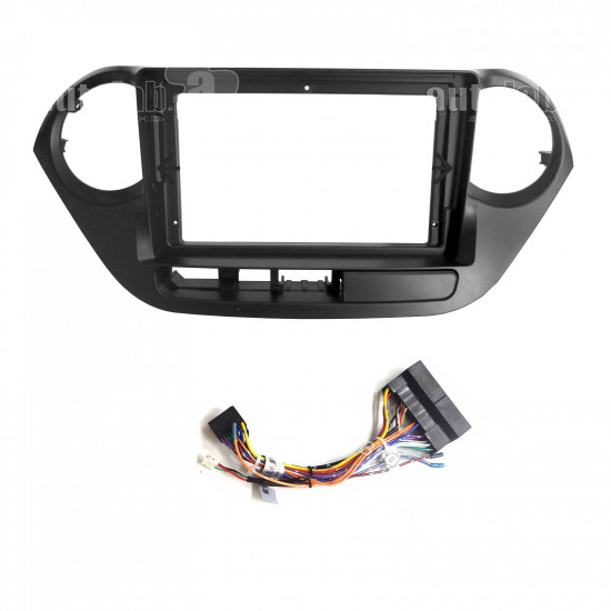 9" Android Player Dashboard Installation Kit for Hyundai i10 2014-2019 with Plug-and-Play Wire Harness 9" Android Player Dashboard Installation Kit for Hyundai i10 2014-2019 with Plug-and-Play Wire Harness