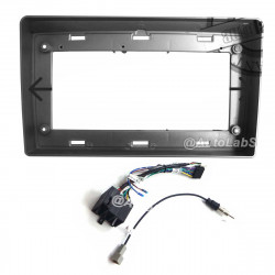 9" Android Player Dashboard Installation Kit for Hyundai MATRIX 2001-2010 with Plug-and-Play Wire Harness