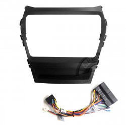 9" Android Player Dashboard Installation Kit for Hyundai SANTA FE IX45 Low Spec 2012-2018 with Plug-and-Play Wire Harness