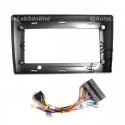 9" Android Player Dashboard Installation Kit for Hyundai STAREX H1 2007-2014 with Plug-and-Play Wire Harness