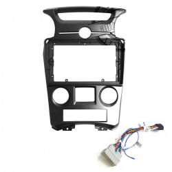 9" Android Player Dashboard Installation Kit for KIA CARENS Auto 2007-2011 with Plug-and-Play Wire Harness