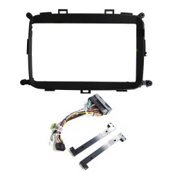 9" Android Player Dashboard Installation Kit for KIA CARENS 2014-2017 with Plug-and-Play Wire Harness