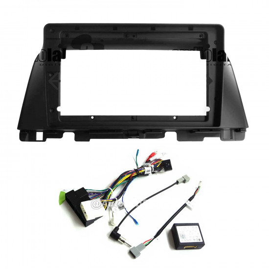 9" Android Player Dashboard Installation Kit for KIA K5 OPTIMA 2017-2019 with Plug-and-Play Wire Harness