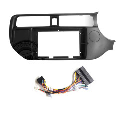 9" Android Player Dashboard Installation Kit for KIA RIO K2 2012-2014 with Plug-and-Play Wire Harness