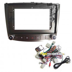 10" Android Player Dashboard Installation Kit for Lexus IS250 2006-2012 with Plug-and-Play Wire Harness