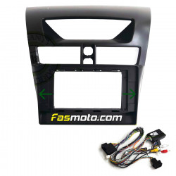 10" Android Player Dashboard Installation Kit for Mazda BT50 2012-2020 with Plug-and-Play Wire Harness