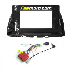 10" Android Player Dashboard Installation Kit for Mazda CX5 Low Spec 2013-2016 with Plug-and-Play Wire Harness
