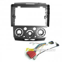 9" Android Player Dashboard Installation Kit for Mazda BT50 2005-2011 with Plug-and-Play Wire Harness