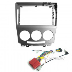 9" Android Player Dashboard Installation Kit for Mazda 5 2005-2010 with Plug-and-Play Wire Harness