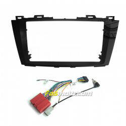 9" Android Player Dashboard Installation Kit for Mazda 5 2013-2015 with Plug-and-Play Wire Harness