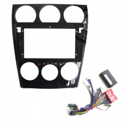 9" Android Player Dashboard Installation Kit for Mazda 6 2002-2007 with Plug-and-Play Wire Harness