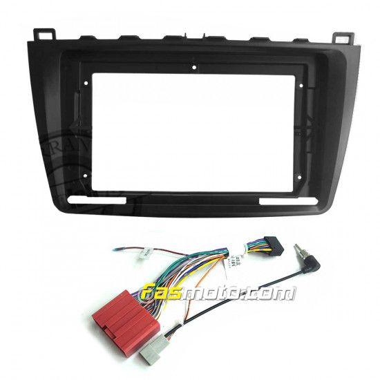 9" Android Player Dashboard Installation Kit for Mazda 6 2008-2013 with Plug-and-Play Wire Harness