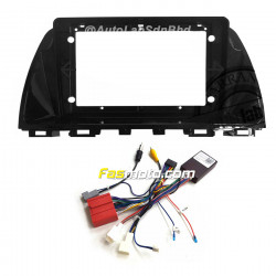 9" Android Player Dashboard Installation Kit for Mazda 6 High Spec 2015-2018 with Plug-and-Play Wire Harness