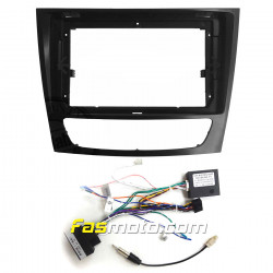 9" Android Player Dashboard Installation Kit for Mercedes-Benz E-Class W211 2001-2008 with Plug-and-Play Wire Harness