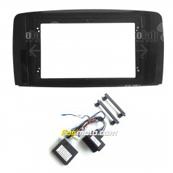 9" Android Player Dashboard Installation Kit for Mercedes-Benz R-Class 2006-2014 with Plug-and-Play Wire Harness