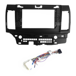 10" Android Player Dashboard Installation Kit for Mitsubishi LANCER FORTIS 2007-2015 with Plug-and-Play Wire Harness