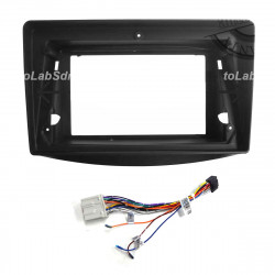 9" Android Player Dashboard Installation Kit for Mitsubishi GRANDIS Auto Air Cond 2006-2013 with Plug-and-Play Wire Harness
