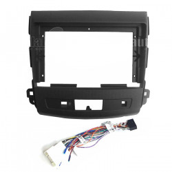 9" Android Player Dashboard Installation Kit for Mitsubishi OUTLANDER 2008-2012 with Plug-and-Play Wire Harness