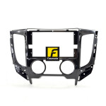 9" Android Player Dashboard Installation Kit for Mitsubishi TRITON Manual Air Cond 2015-2020 with Plug-and-Play Wire Harness