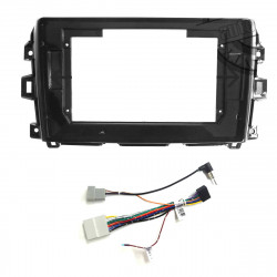 10" Android Player Dashboard Installation Kit for Nissan NAVARA NP300 Low Spec 2016-2020 with Plug-and-Play Wire Harness