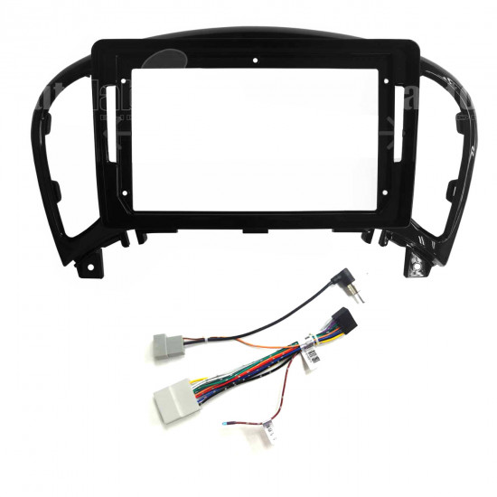 9" Android Player Dashboard Installation Kit for Nissan JUKE 2011-2014 with Plug-and-Play Wire Harness