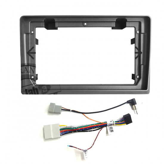 9" Android Player Dashboard Installation Kit for Nissan SERENA C25 2005-2012 with Plug-and-Play Wire Harness