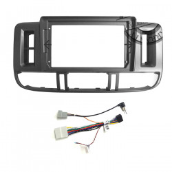 9" Android Player Dashboard Installation Kit for Nissan X-TRAIL T30 2001-2003 with Plug-and-Play Wire Harness