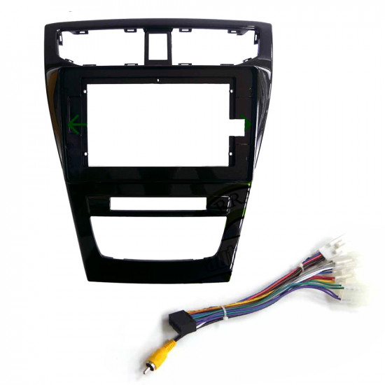 10" Android Player Dashboard Installation Kit - Perodua ARUZ 2018-2019 with Air Cond Trim Cover with Plug-and-Play Wire Harness
