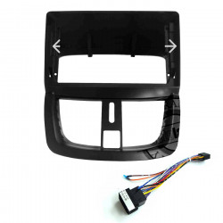 9" Android Player Dashboard Installation Kit for PEUGEOT 207 2006-2012 with Plug-and-Play Wire Harness