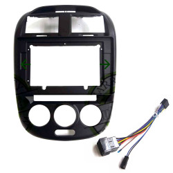10" Android Player Dashboard Installation Kit - Proton EXORA Class A (Black) with Plug-and-Play Wire Harness