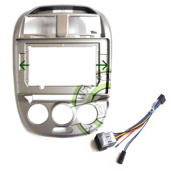 10" Android Player Dashboard Installation Kit - Proton EXORA Class A (Silver) with Plug-and-Play Wire Harness
