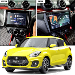 10" Android Player Dashboard Installation Kit for Suzuki SWIFT 2018-2023 with Plug-and-Play Wire Harness