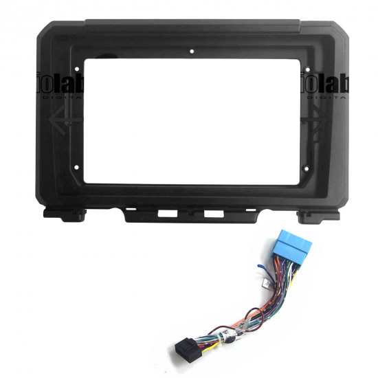 9" Android Player Dashboard Installation Kit for Suzuki JIMNY 2019 with Plug-and-Play Wire Harness