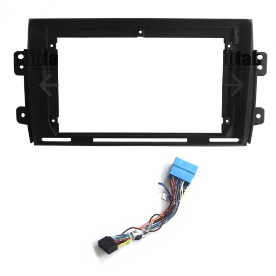 9" Android Player Dashboard Installation Kit for Suzuki SX4 2006-2013 with Plug-and-Play Wire Harness