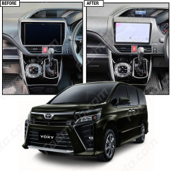 10" Android Player Dashboard Installation Kit for Toyota VOXY NOAH R80 '14 to '21 with Plug-and-Play Wire Harness