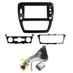 10" Android Player Dashboard Installation Kit for Volkswagen JETTA 2012-2016 with Plug-and-Play Wire Harness