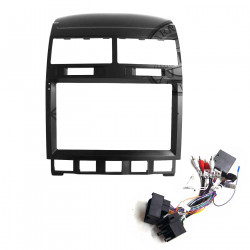 9" Android Player Dashboard Installation Kit for Volkswagen TOUAREG 2003-2008 with Plug-and-Play Wire Harness