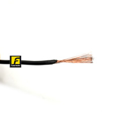 12VOLTS 28-strand Number 14 Oxygen Free Copper (OFC) Auto Cable (Black)
