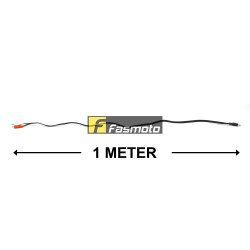 12VOLTS AV Aux 3.5mm jack to RCA Male-to-Male Cable 1 Meter