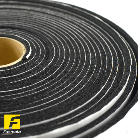 Nitrile Butyl Rubber (NBR) Foam Adhesive Tape  48mm x 3mm, 9.14m