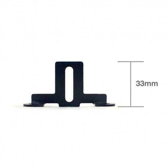 3 inch Universal Fog Lamp Side Mounting Bracket (Per Pair) 3 inch Universal Fog Lamp Side Mounting Bracket (Per Pair)