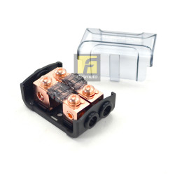 1-to-2 Pure Copper 80A ANL Fuse Distribution Block