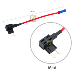 Automotive Fuse Tap Cable MINI with optional fuses